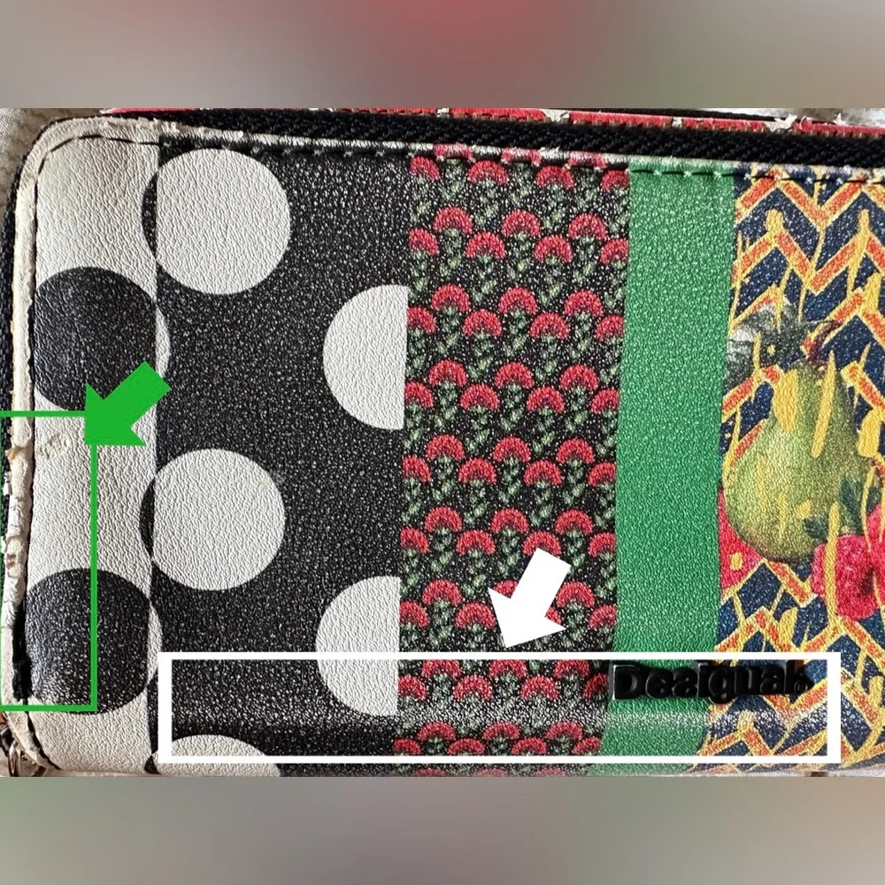Desigual Mone Lola Patch Two Wallet